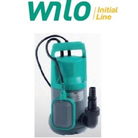 Resim Wilo Drain 10.7 0.7Hp 220V Temiz Su Flatörlü Dalgıç Pompa 