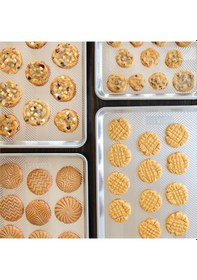 Resim Nordicware Prism Büyük Fırın Tepsisi 53 X 38 Cm - Paslanmaz Çelik 