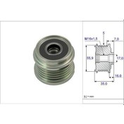 Resim VALEO 588099 ALTERNATÖR KASNAĞI A6 4B. C5 A8 4D2. 4D8 