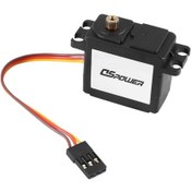 Resim Xlf X03 X04 X-03 X-04 1/10 Rc Araba Fırçasız Yedek Parça Aksesuarları S202412244675 Siyah İçin Metal Dişli Fırçasız Servo 