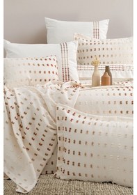 Resim Loren 8 Parça Çift Kişilik Çeyiz Seti Ekru 240 X 260 Cm Ekru 