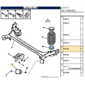 Resim Torsiyon Takozu 307 R59778-5131.a5 