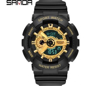 Resim Hanyang Siyah Altın Sanda Yeni Stil Kore Sürümü Gençlik Gece Lambası Elektronik Hareketi Moda Moda Öğrenci Izle (Yurt Dışından) 