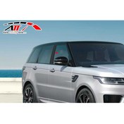 Resim Genel Markalar Land Rover Range Rover Sport 2005-2013 Karbon Kapı Direği Kaplaması Cam Direği Şık Görünüm 6 Parça 