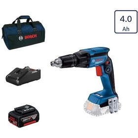 Resim Bosch Gtb 185-lı Tek Akülü Alçıpan Vidalama 4 Amper Bez Çantalı 