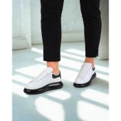 Resim Hakiki Deri Ortopedik Taban Günlük Casual Erkek Sneaker Mcqueen Ithal Malzeme 
