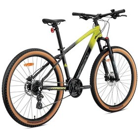 Resim Kron Xc 150 27.5 Jant Dağ Bisikleti Shimano Cues 1x9 Hidrolik Disk Fren Alüminyum Kadro 38cm Siyah - Sarı 