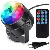 Resim Dönen Rgb Işıklı Disko Topu + Uzaktan Kumanda Led Parti Işığı Çok Renkli 