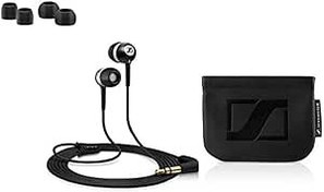 Resim Sennheiser Cx 300-Ii Siyah Kulak İçi Silikonlu Kulaklık 