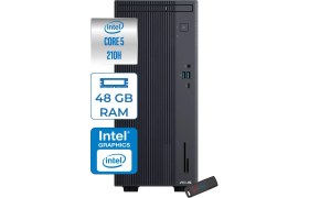 Resim Asus Expertcenter P500MV Intel® Core™ Ultra 5 210H 4.8ghz Aı 48GB Ddr5 2tb SSD Intel® Intel® Graphics WIN11PRO Mini Tower Masaüstü Bilgisayar C52108512B0DP19+ZETTAUSBBELLEK 