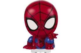 Resim Volkano Marvel Örümcek Adam Bluetooth Hoparlör Marvel Işıklı hoparlör 