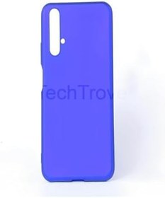Resim Huawei Honor 20 Kılıf Premier Silikon Lansman A Kalite Kapak Mavi 