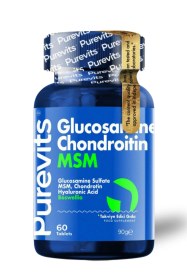 Resim Purevits Glucosamine Chondroitin Msm 60 Tablet 