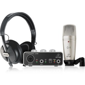 Resim Behringer U-Phorıa Studıo Kayıt Seti 