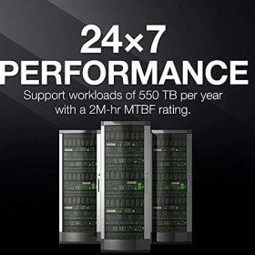 Resim Exos 7E10 10 Tb Dahili Sabit Disk HDD - 3,5 Inç 512E/4KN Sas 6 Gb/sn, 7200 Rpm, Işletme, Veri Merkezi Için 256 MB Önbellek ve 2m Mtbf (ST10000NM017B) 