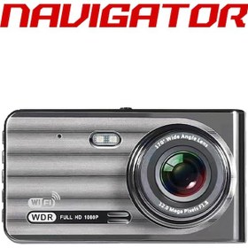 Resim Navigator 160 Açılı 1080p Dvr Ekranlı Yol Kayıt Kamerası Ng2160e Ön Arka Kamera Diğer 
