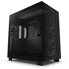 Resim Nzxt CM-H91FB-01 H9 Flow ATX Mid Tower Siyah Gaming Kasa Nzxt