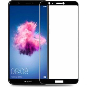 Resim Microcase Huawei P Smart Tam Kaplama Çerçeveli Tempered Cam 