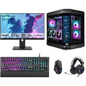 Resim Dragos DRX7893 R7-9800X3D 32 GB 2 TB NVMe 16 GB RTX5070Ti 24.5" Free Dos Masaüstü Oyuncu Bilgisayarı 