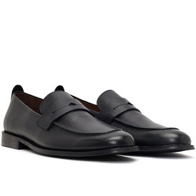 Resim Derimod Black Erkek Siyah Deri Klasik Loafer - Siyah / 4 