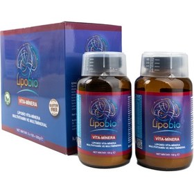 Resim Lipobio Vita-Minera Takviye Edici Gıda 2 x 150 ML 