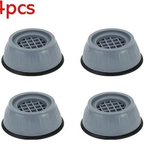 Resim Honeybeeshop 4 Adet Çamaşır Ve Bulaşık Makinesi Titreşim Önleyici Kauçuk Ayak Pedi 