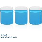 Resim GongtuShop 3 Adet Kare Tarzı 3m Metal Plaka Disk Demir Levha Mıknatıs Cep Cep Telefonu Tutucu Manyetik Disk Demir Araba Havalandırma Dağı Akıllı Telefon Standı (Yurt Dışından) 