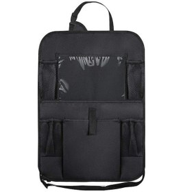 Resim Rogfer Araba Koltuğu Arkası Organizatör Depolama Asılı Çanta Siyah 