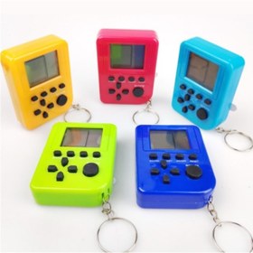 Resim Pazarholding Mini Atari Anahtarlık Çocuk Oyuncak Tetris El Nostaljik Anahtarlık 