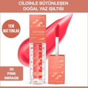 Resim Maybelline New York Sunkisser Hazy Matte Likit Allık - 30 Pink Mirage 