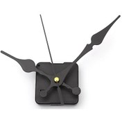 Resim 1 Adet Duvar Saati Mekanizması , Askısız , Şaft Uzunluğu 16 Mm , (523660822) 