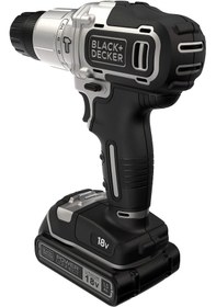 Resim Black+Decker BDCHD18SC1K-QW 18V Tek Akülü Darbeli Vidalama Matkap 