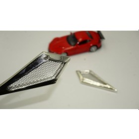 Resim Bmw Çamurluk Yanı Vent Dekoratif 3M 3D Rüzgarlık Seti 