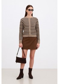 Resim Fashion Friends Bayan Hırka 25k0288k1 Bej Bej 