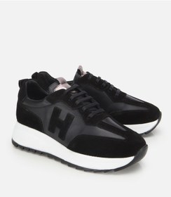 Resim Hotiç Kadın Süet Deri Siyah Comfort Spor Ayakkabı 01ayh314510a100 01ayh314510a100 Siyah 