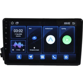 Resim Ssangyong Actyon/kyron 2006/2012 9 İnç 6-64 Pro Model Qled Ekran 9" 
