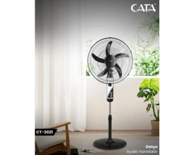 Resim Cata Datça 18" Ayaklı Vantilatör 50W 3 Kademeli Hız Ayarı Otomatik Kapanma 