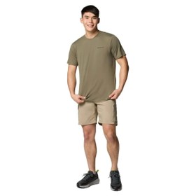 Resim Columbia Tech Trail Utility Erkek Yeşil Outdoor T-Shirt AO1671-397 