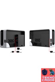 Resim beboncool Nintendo Switch OLED 13in1 Toz Geçirmez Koruyucu Silikon Pad 