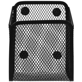 Resim Ganzhoushop Manyetik Kalemlik Kırtasiye Düzenleme Dolabı Siyah Dikdörtgen Mıknatıs Eklentisi 12.50x9.50x6.80cm 1paketsiyah 