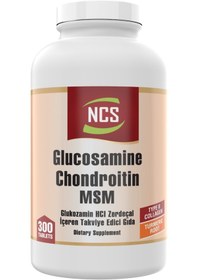 Resim Ncs Glucosamine Chondroitin Msm 300 Tablet Collagen Glukozamin 
