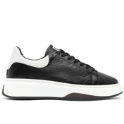 Resim Derimod Erkek Siyah Bağcıklı Deri Sneaker 24WFD675418 
