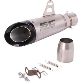 Resim Sc-001 Egzoz Aparatları Mevcut Carbon Desen 