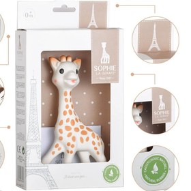 Resim Sophie La Girafe Zürafa Diş Kaşıyıcı - Beyaz 