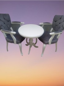 Resim Bengimobilya Fiskos-Berjer Sandalye Kelebek Model Parlak Beyaz Babyface Kapito (495736656) Beyaz 