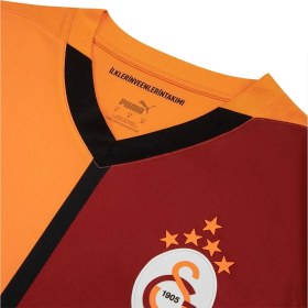 Resim Galatasaray Orijinal 2024/2025 5 Yıldız Iç Saha Parçalı Forma Atkı ve Bileklik Hediyelik Ahşap Kutulu 