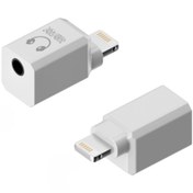 Resim LivX Lightning To 3.5mm Kulaklık Adaptörü Yüksek Ses Kalitesi Çevirici 
