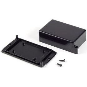 Resim Elektronik Proje Kutusu (Ölçüleri: 58X106X31Mm) - Siyah - Duvar T 