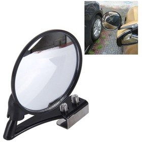 Resim Sones Araç Ön Kör Alanı Geniş Açı Ayarlı Sol Yan Gözlem Aynası Siyah 