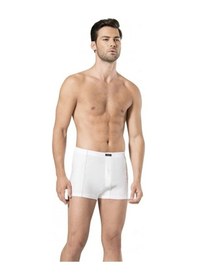 Resim Pierre Cardin 405 Erkek 2'Li Penye Boxer-Beyaz - Xl Beyaz 